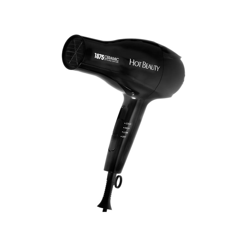 1875 Ceramic Styling Dryer 2 Styling Attachments