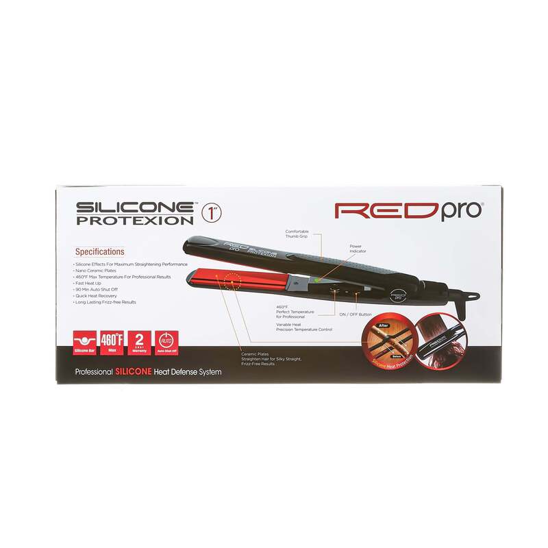 Red by Kiss Silicone Protexion Flat Iron